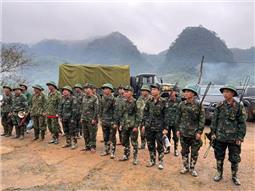 Bảo đảm thông tin phụ vụ chỉ đạo công tác tìm kiếm cứu nạn, cứu hộ tại Cao Bằng